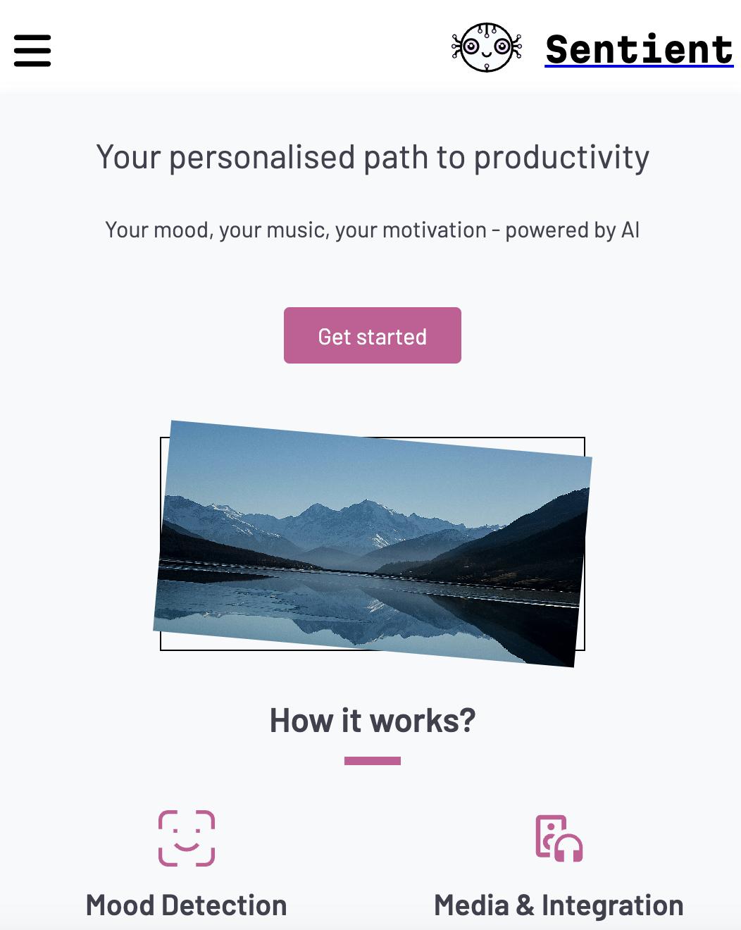 Sentient UI (ongoing)